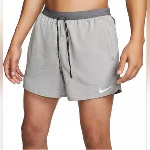 Nike Men's Flex Stride Gray Athletic Shorts Lined Size L